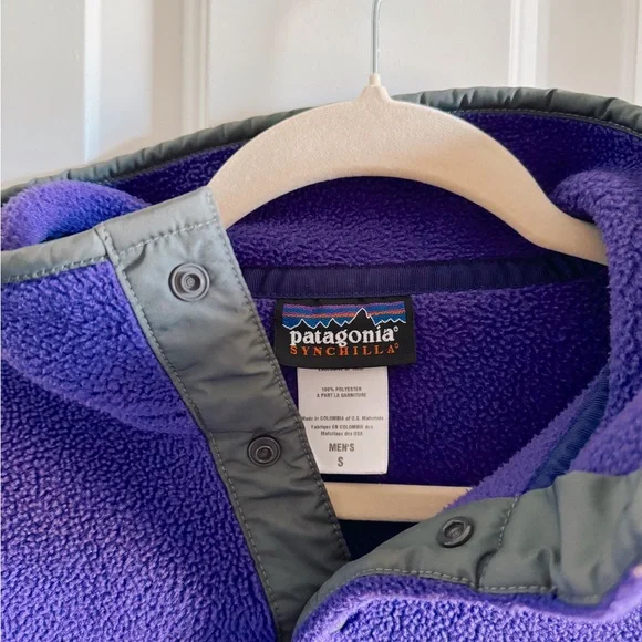 Vintage 90s Patagonia Snap-Up Synchilla - Picture 3 of 5